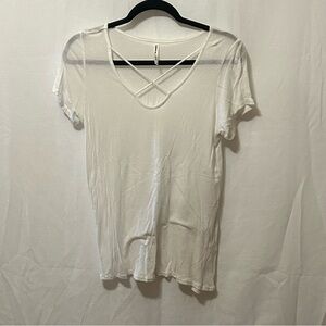 TRESICS Sheer White Blouse